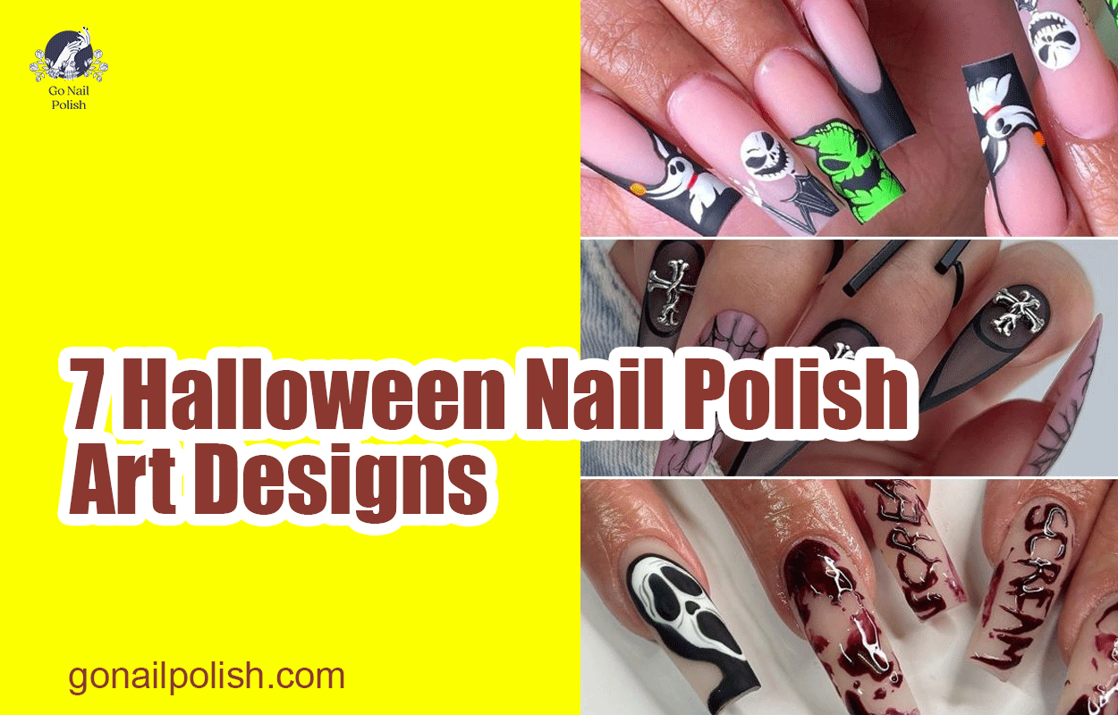 7 Halloween Nail Polish Art Designs