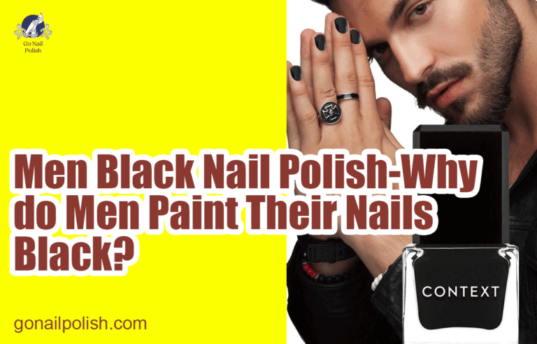 Men Black Nail Polish-Why do Men Paint Their Nails Black?